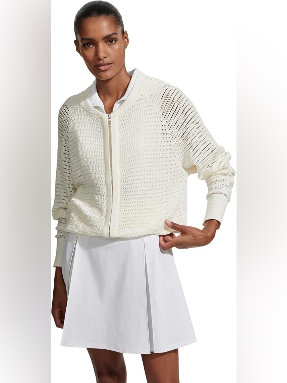 Varley Cameron Knit White Sz L Women’s
(Sep A-2)